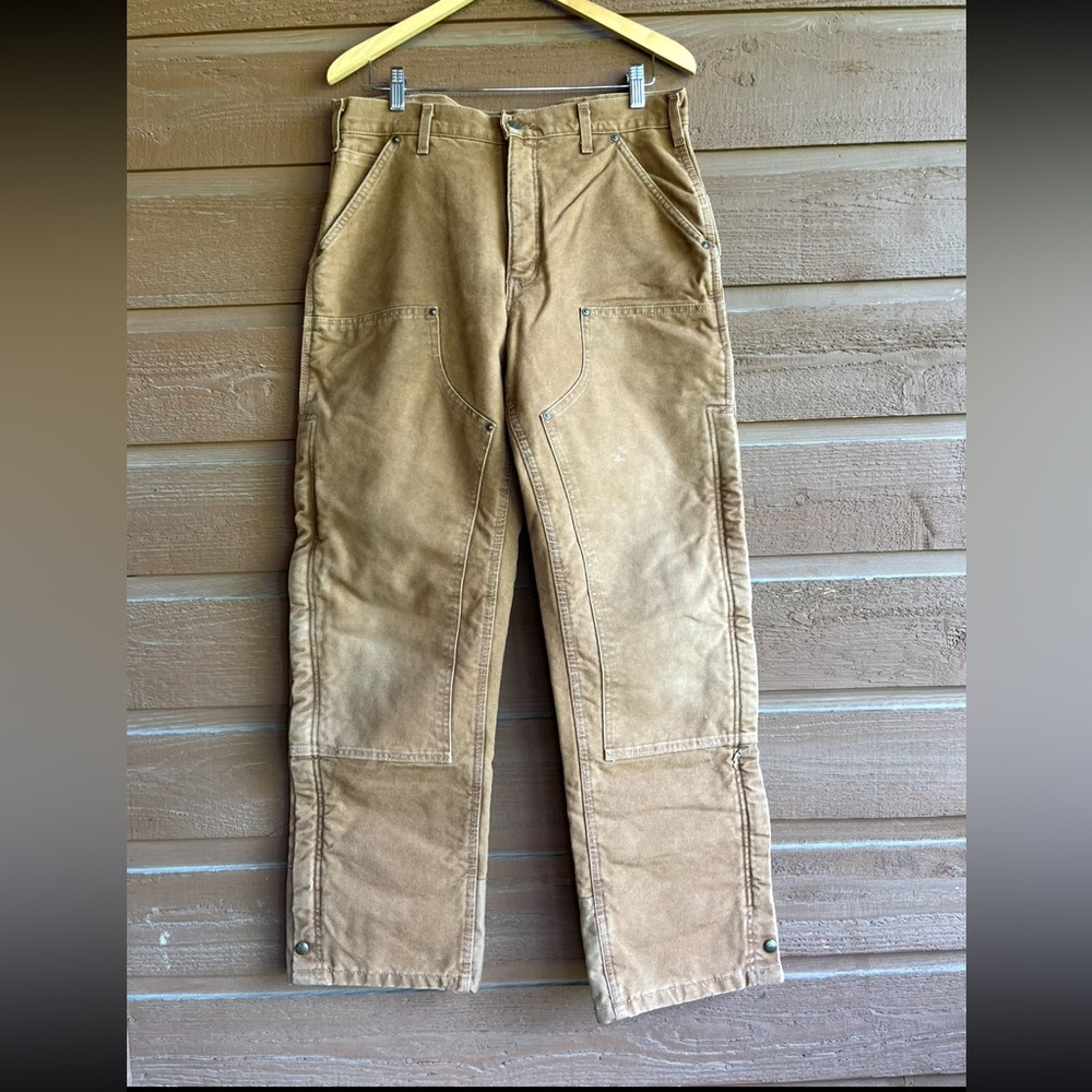 Carhartt men’s jeans 34 x 32. Insulated.